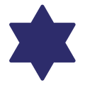 Die Cut Shape: Star of David