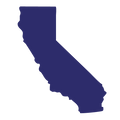 Die Cut Shape: State of California