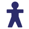 Die Cut Shape: Stick Man