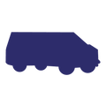 Die Cut Shape: Van