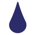 Die Cut Shape: Water Droplet