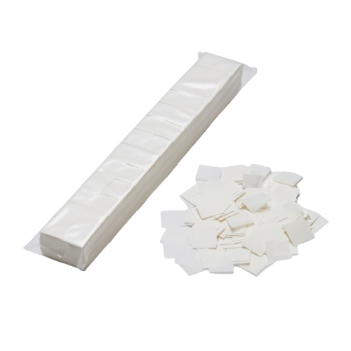 2" x 10" Clean Free .75" Squares Confetti Sleeve