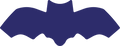 Die Cut Shape: Bat Small
