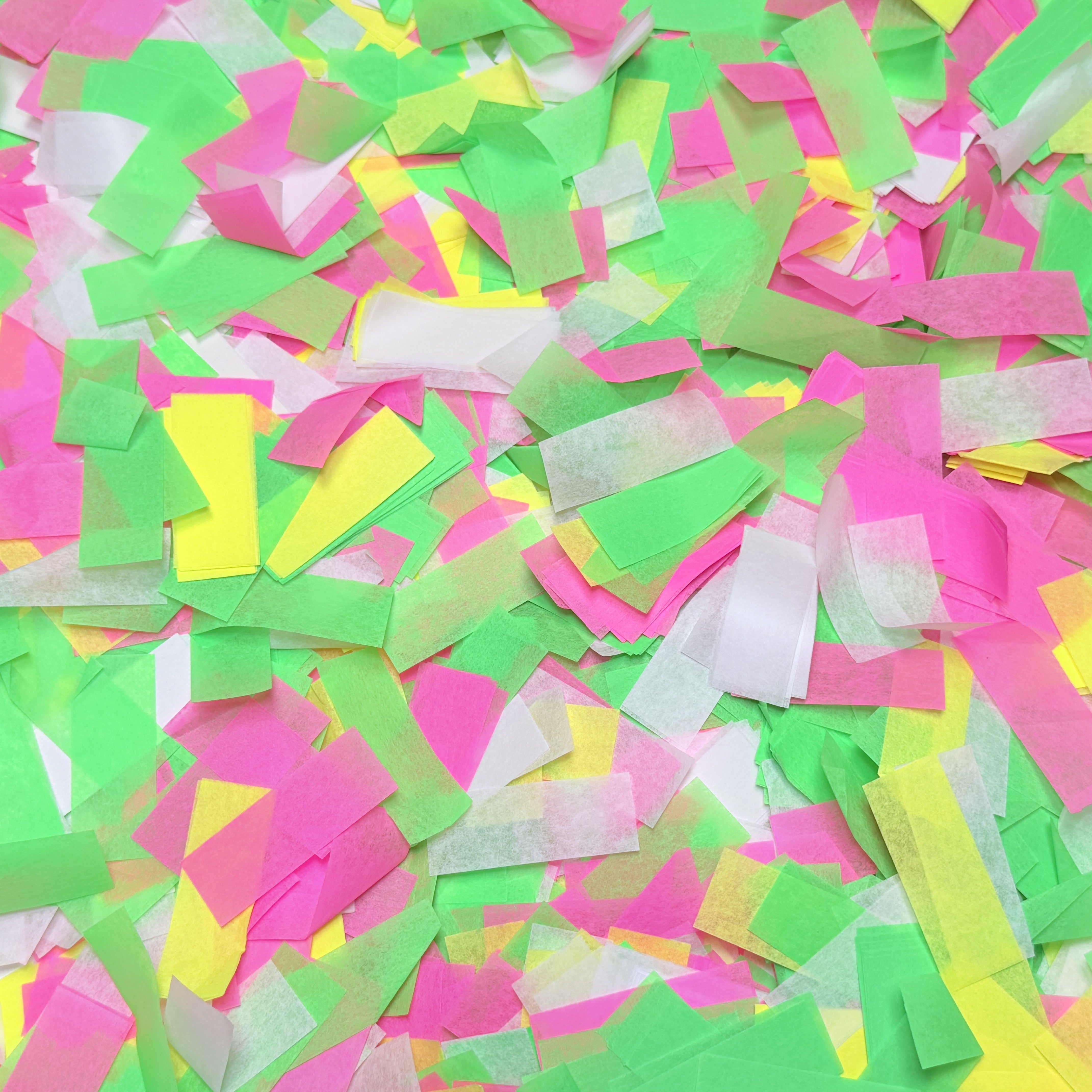 Pounds Bulk Dayglo Tissue Rectangle Confetti