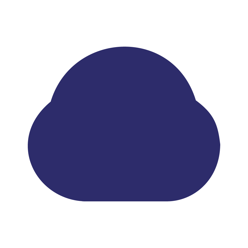Die Cut Shape: Cloud #2