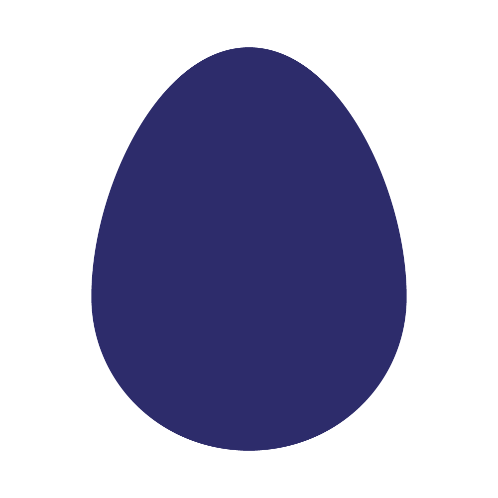 Die Cut Shape: Egg