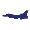 Die Cut Shape: Fighter Jet
