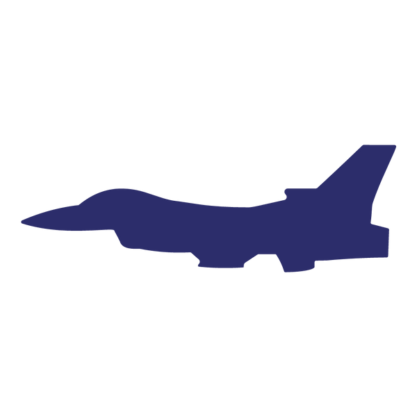 Die Cut Shape: Fighter Jet
