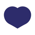 Die Cut Shape: Heart Rounded