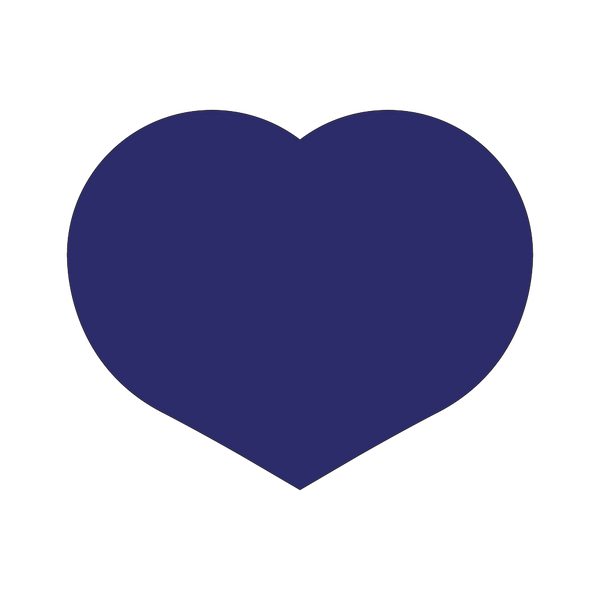 Die Cut Shape: Heart Rounded