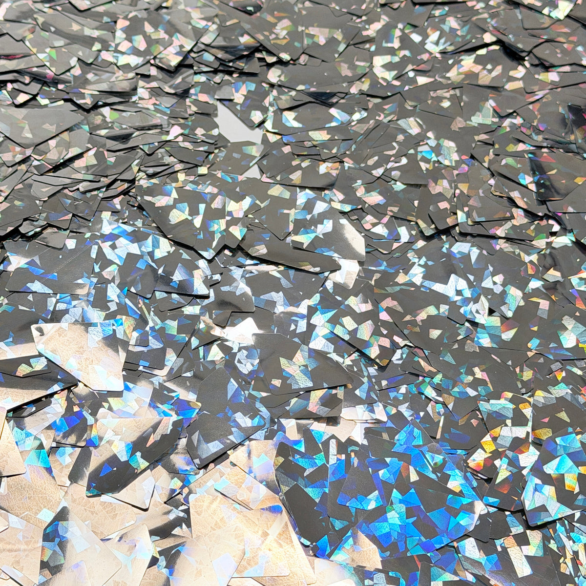 Holographic PVC Specialty Die Cut Confetti