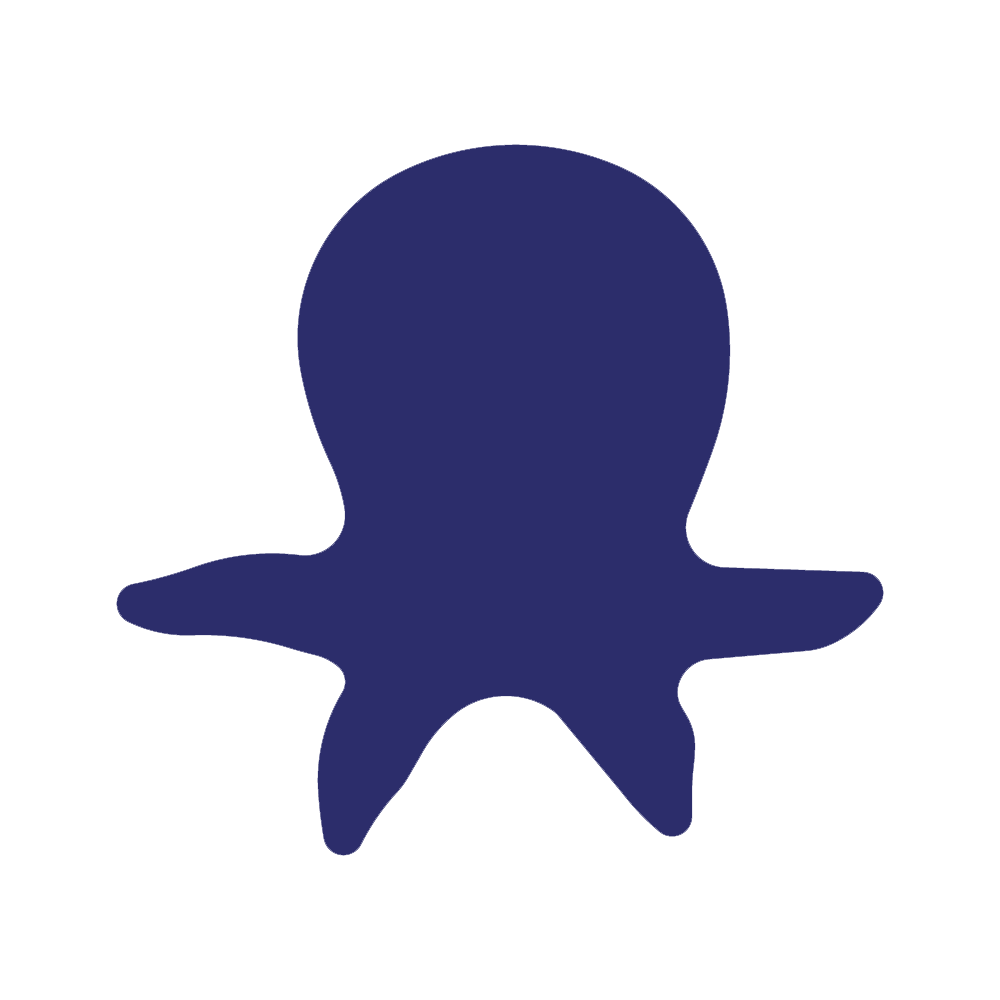 Die Cut Shape: Octopus