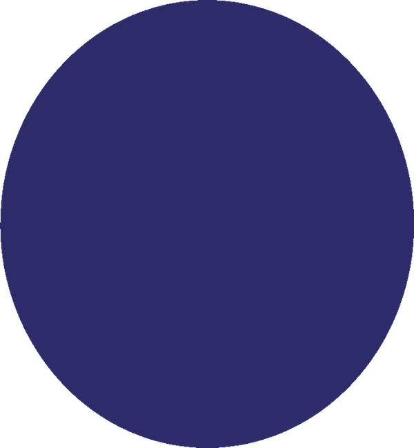 Die Cut Shape: Oval #2 “O”