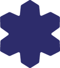 Die Cut Shape: Snowflake Large