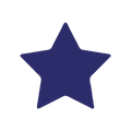 Die Cut Shape: Star - Pointed Medium