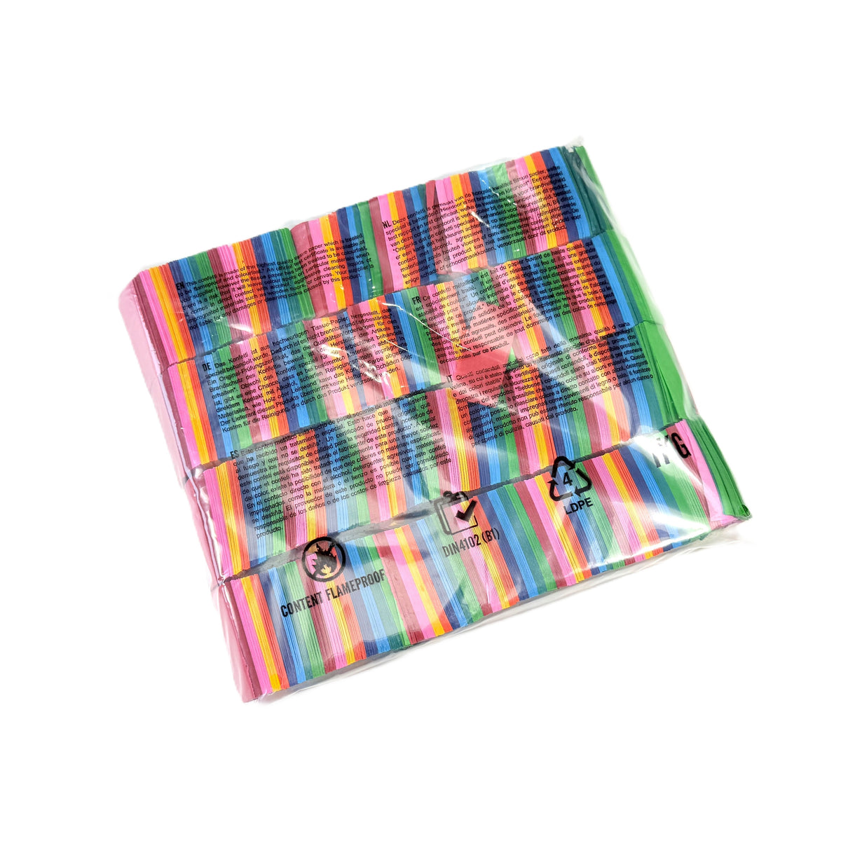 1 kg Bulk Tissue Rectangle Confetti