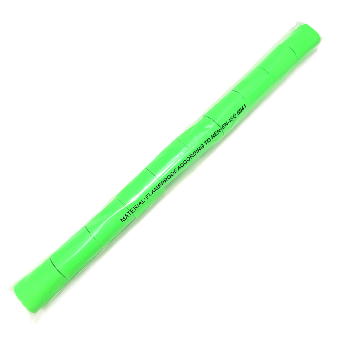 1" x 20" DayGlo Tissue Streamer Sleeve: 2" x 65'