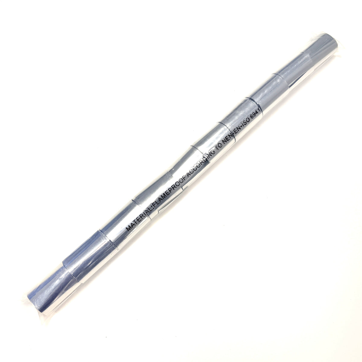 1" x 20" Metallic PVC Streamer Sleeve: 2" x 65'