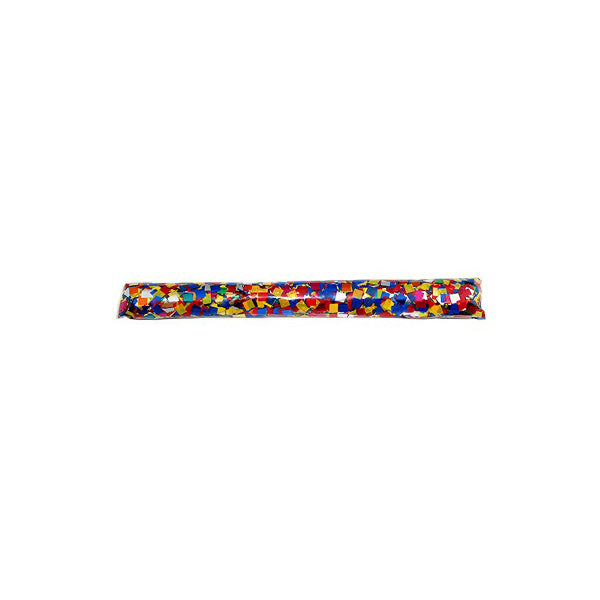 1" x 10" Metallic & Tissue .25" Squares Confetti Sleeve
