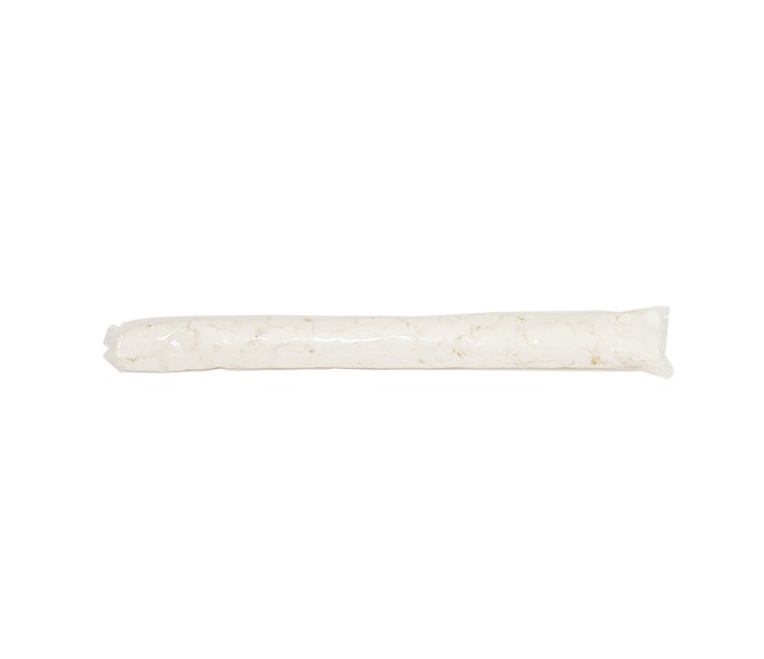 1" x 10"  "CleanFree" Tissue .25" Squares Confetti Sleeve: White