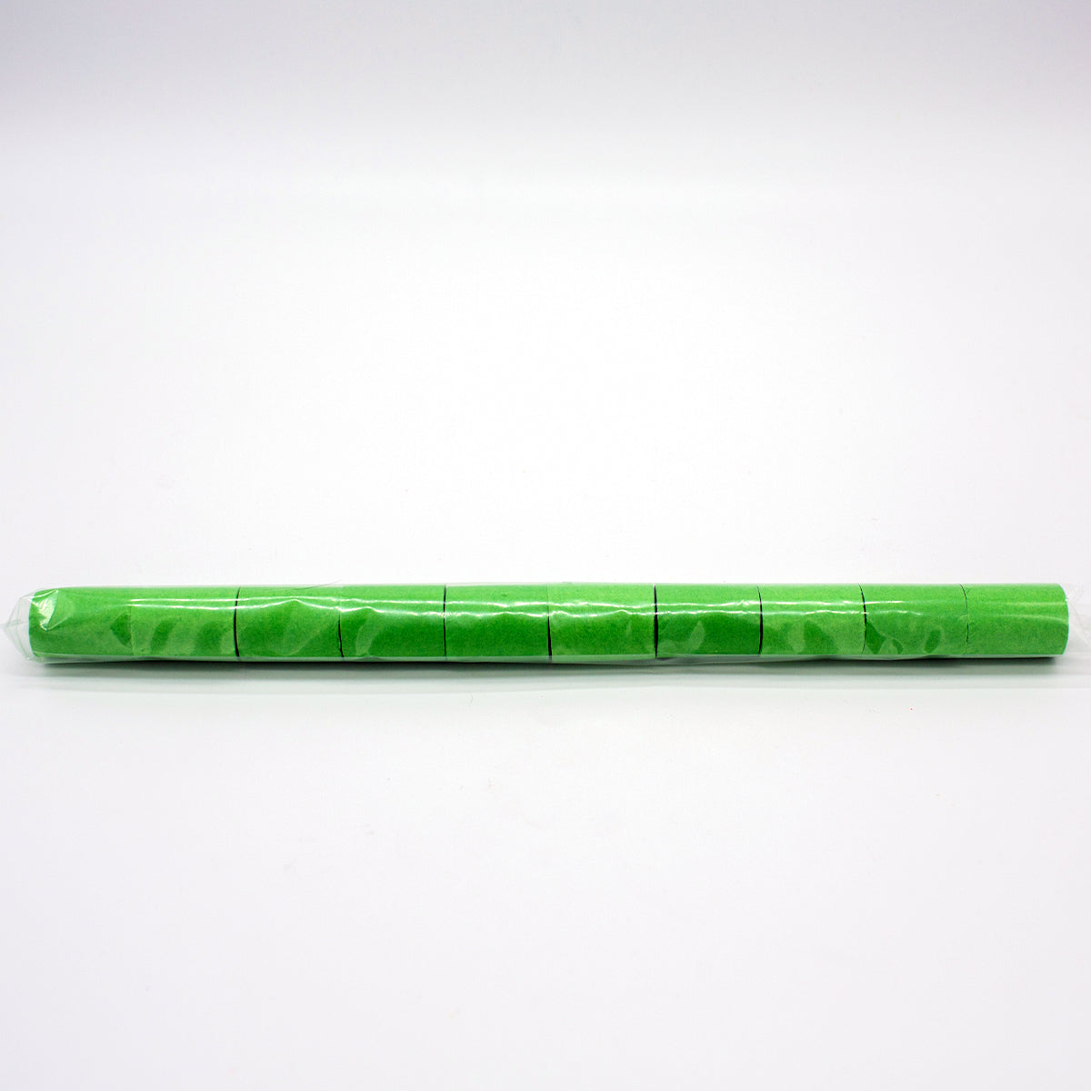 1" x 10" Single Rolled Tissue Streamer Sleeve: 1" wide
