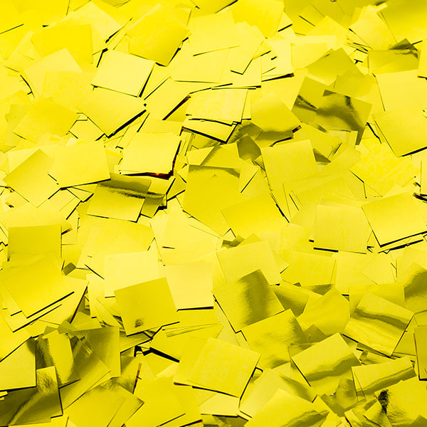 Pounds Bulk Metallic Square Confetti: 1" and larger