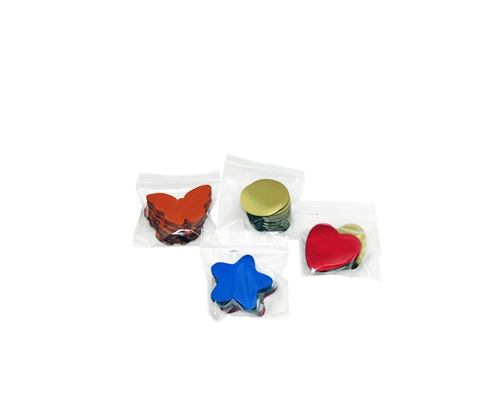 Metallic Toss-A-Round®: specialty die cut