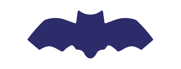 Die Cut Shape: Bat Small