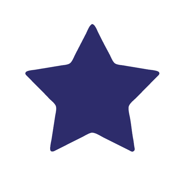 Die Cut Shape: Star - Pointed